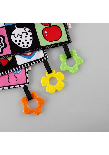 Dolıty Bebek Diş Kaşıyıcılı Hayvan Desenli Rahatlatıcı Fil Çok Renkli