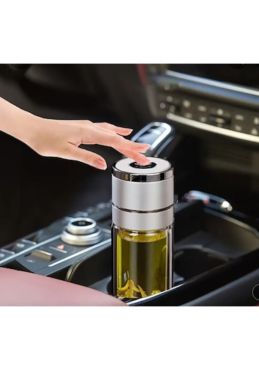 Çift Katlı Cam, Bitki Çayı, Ihlamur, Filtre Kahve Demliği French Şeffaf