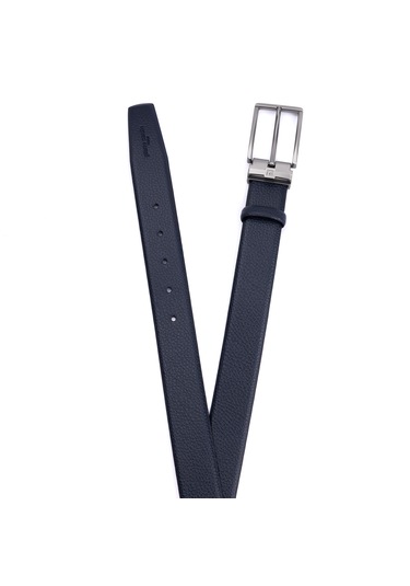 Pierre Cardin Deri Erkek Kemer En 3,5 Cm Pc100f Lacivert - Floater