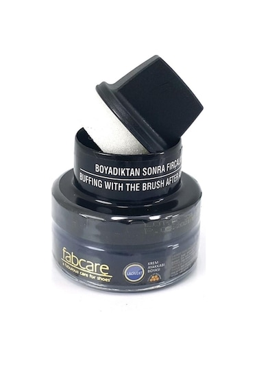 Fabcare Cam Kavanoz Krem Deri Ayakkabı Boyası - Lacivert - Lacivert