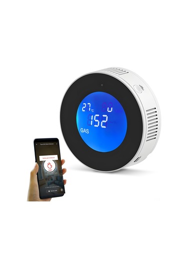 Xindoker Wifi Doğalgaz Kaçak Dedektörü - Anlık Uyarı Ve Akıllı Telefon Bildirimi İle Ev Güvenliği Diğer