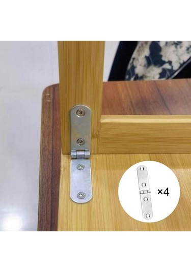 Ebitda Suntek 4 Adet Mobilya Kapı Menteşeleri, Çekmece Closer Küçük Desen