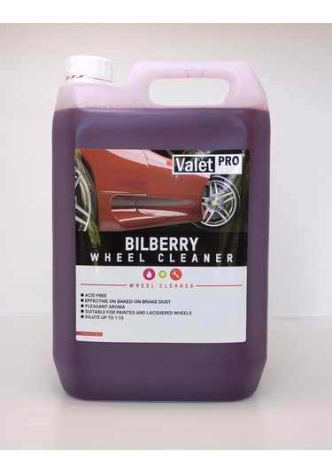 Valet Pro Bilberry Wheel Cleaner - Jant Temizleyici 5 Lt