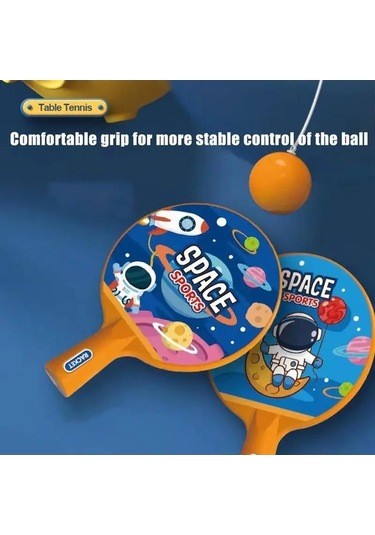 Ganzhoushop Tenisi Tenis Raket Mini Mavi Masa Eğitmeni Badminton Asılı Ambition Uq Profesyonel Antrenman Ekipmanı Mavi