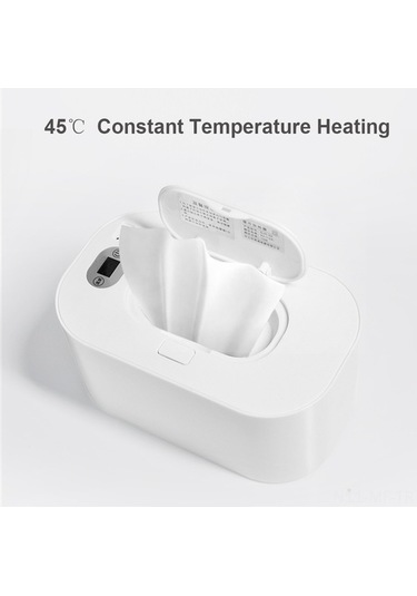 Didadodo Usb Güçlü Bebek Islak Mendil Isıtıcı - Dijital Ekranlı, 45 C, Taşınabilir Küçük Tasarım