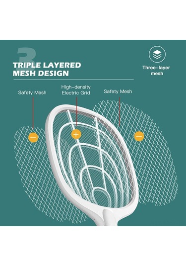 Monyee Beyaz Usb Şarjlı Evcil Elektrikli Atık Öldürücü - İki Fonksiyonlu Atık Vuruşu Ve Musluk Işığı Beyaz