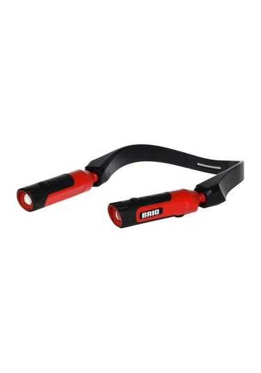 Brio Usb Şarjlı Boyun ve Kafa İçin Ayarlanabilir Lümen Led Lamba 2 x 150 Siyah