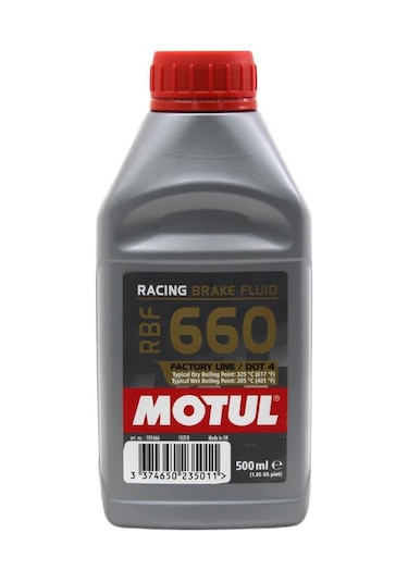 Motul Rbf 660 Fl Dot 4 500 Ml Sentetik Fren Hidrolik Yağı