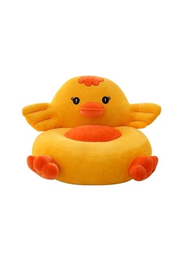 Flybuy Çocuk Koltuğu Bosphorusboutique Sarı Ördek Koltuğu, Karikatür Kanepe, Hayvan Tasarımı, Çok Renkli, 6-8 Yaş Çocuklar İçin Çok Renkli