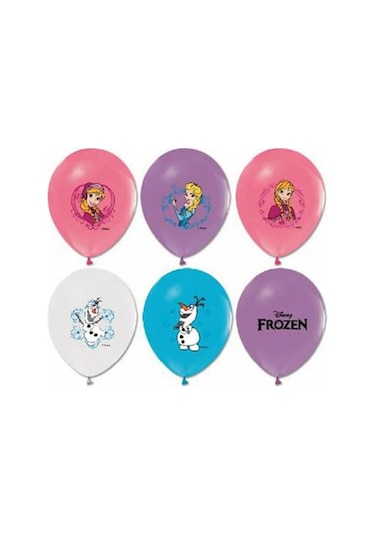 Balonevi Balon 4+0 Superstar Bırthday Baskılı 12" 8 Li