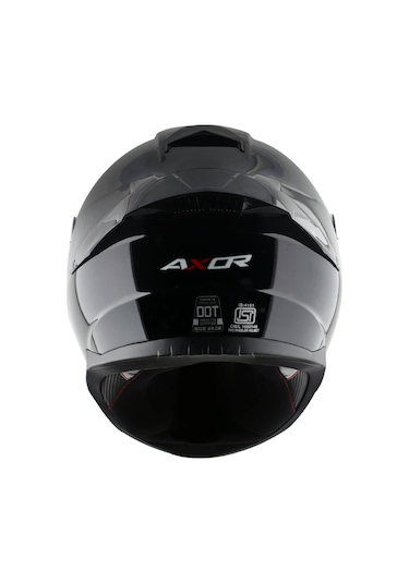 Axor Saber Sc Full Face Motosiklet Kaskı Parlak Siyah