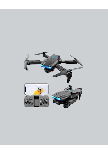 Yükseklik Sabitlemeli Katlanabilir Drone 1080p 4k Kamera Seçenekli -
