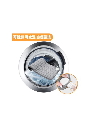 Yifomall Ev İçin Fizyoterapi Isıtıcı Battaniye 60x30cm - Gümüş Gri, 110v Amerikan Standartı, Kolay Kullanım, Konfor Sağlar Çok Renkli