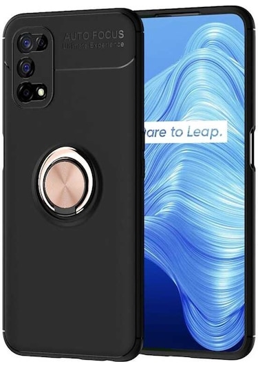 Realme 7 Pro Kilif Yüzüklü Magnetli Ravel Case 389753113