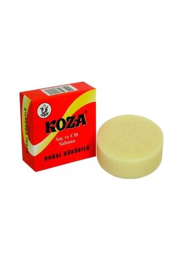 Koza Doğal Kükürtlü Katı Saç Ve Cilt Sabunu 100 G