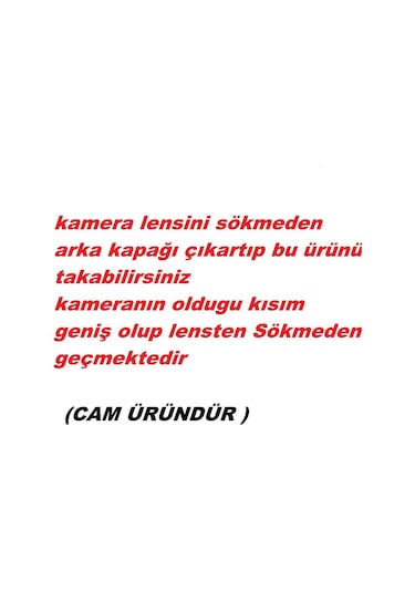 Tkgz  İphone 14 Pro Max Uyumlu Arka Pil Batarya Kapağı - Cam Kapak Geniş Lens Deliği - Mavi Çok Renkli