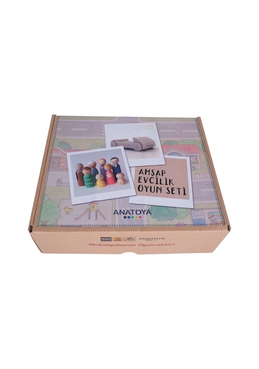Ahşap Evcilik Seti - Anatoya