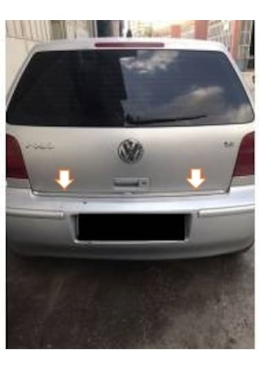 Ebal Otomotiv VW Polo Krom Alt Bagaj Çıtası 1994-2001 Paslanmaz Çelik