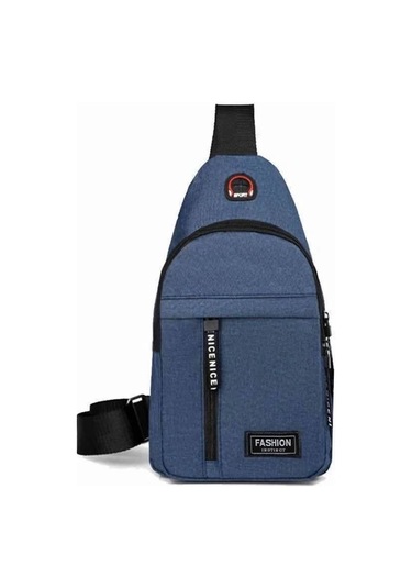 Erkek Göğüs Çantası, Omuz Çantası Siyah