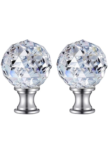 Homyl Lamba Finial Cap Topuzu Finials Caps Topper Yatak Stil-a