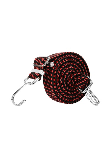 Homyl Ağır Hizmet Tipi Elastik Bungee Cord Kırmızı-2m Kırmızı 2m Kırmızı