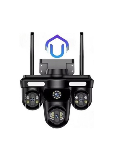 4 Kameralı Solar Kamera 4g Solar Kamera Aov Teknolojisi 7/24 Sürekli Kayıt-125878