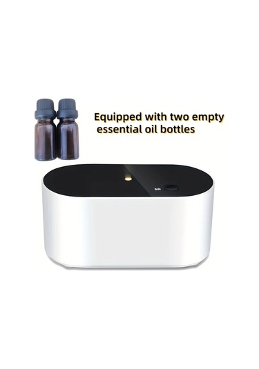 Motion003 Beyaz Yeni Akıllı Aromaterapi Cihazı Su Gerektirmeyen Sirkülasyonlu Uçucu Yağlı Difüzör Ev Tipi Nemlendirici Sessiz Zaman Ayarlı Usb