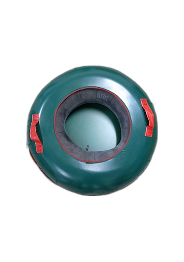 Şişme Kar Kızağı 90 Cm Çapında Yeşil