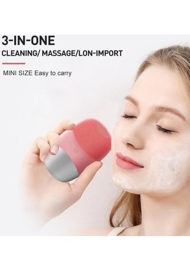 Tongxida Ultrasonik Cilt Scrubber Yüz Temizleyici Siyah Nokta Remover Vakum Elektrikli Fırçası N6v2q6 Pembe Pembe