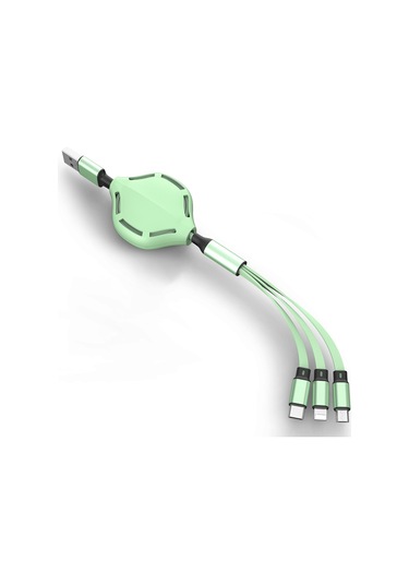 Singree 3'ü 1 Arada Şarj Kablosu - Lightning/type-c/micro Usb - 3.6ft Esnek & Hızlı Şarj