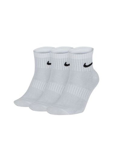 Erkek Nike Everyday Lightweight Ankle 3 Çift Sx7677-100 Beyaz