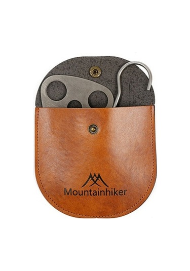 Bloomnest Açık Hava Kamp Piknik Rafı Tencere Braketi 3 Delikli Paslanmaz Çelik Odun Ateşi Üçgen Askısı Metalik, Küçük Boyutlu Tasarım Metalik