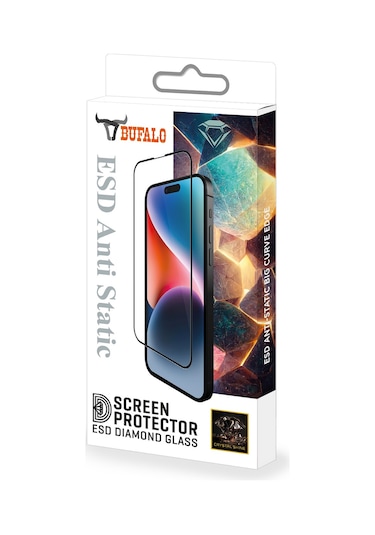 Bufalo Xiaomi Poco F6 Esd Anti Static Cam Ekran Koruyucu