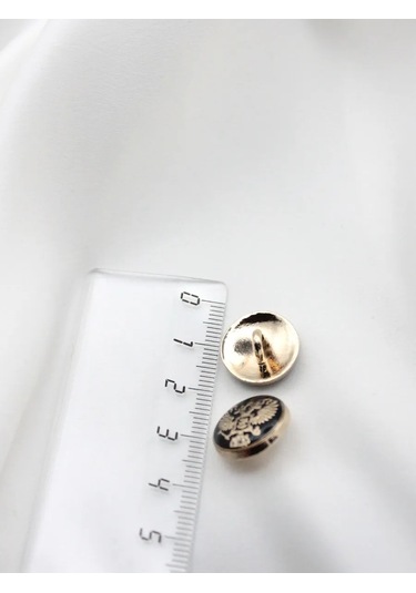 The New Button Arma Baskılı Metal Düğmeler 15 Mm 6 Adet. 280619357