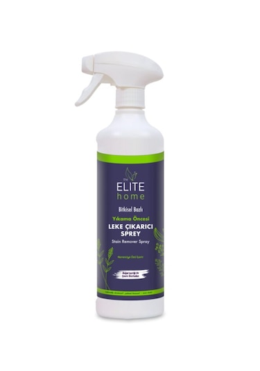 The Elite Home Bitkesel Bazlı Yıkama Öncesi Leke Çıkarıcı Sprey 750 ML