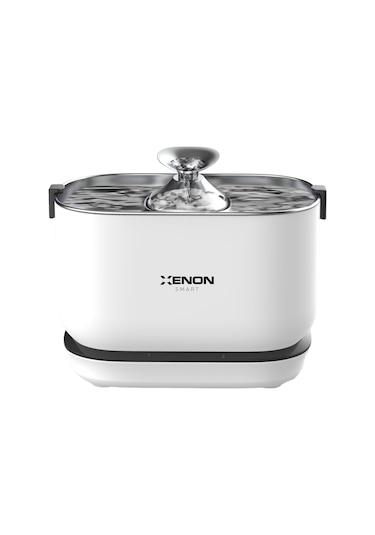 Xenon Smart Otomatik Şarj Edilebilir Bataryalı Ultra Sessiz Kedi Su Pınarı X8652