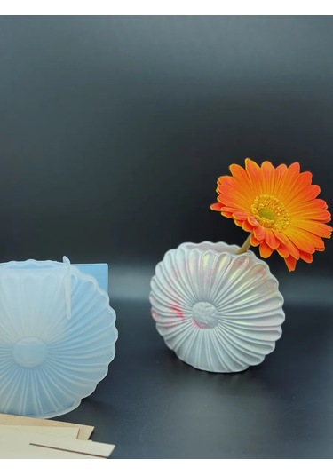 Galinacandles Silikon Form Midye Alçı Kalıbı Vazo 391573620