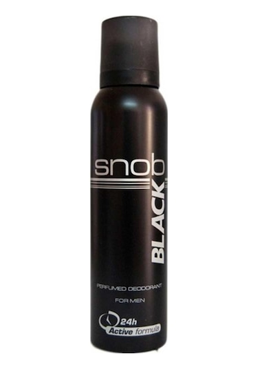 Snob Black Erkek Parfüm EDT 100 ML + Deodorant 150 ML 2'li Set