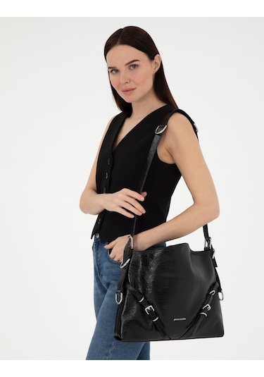 Pierre Cardin Kadın Siyah Çanta 50307553-vr046 Siyah