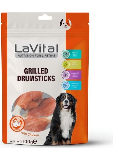 Lavital Tavuk Etli Baget Köpek Ödülü 100 Gr