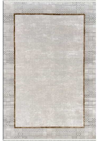 Woolen Halı Valentin Viscon Akrilik Halı 6255 Gold Renkli