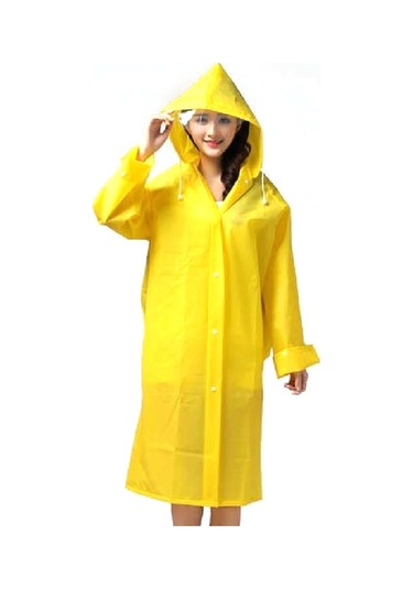 First Master Süper Lüks Eva Yağmurluk Sarı