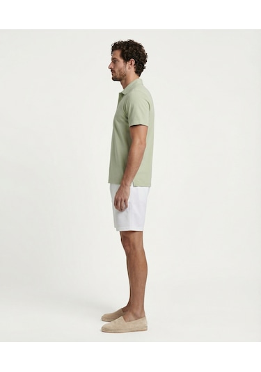 Yargıcı Regular Polo Yaka Kısa Kol T-shirt 26yets9005x 089 Yeşil
