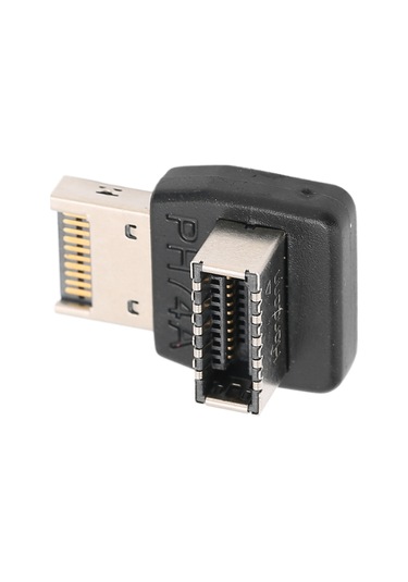 Yaleker Usb3.1 Type-e Ana Kart Adaptörü, 90 Derece Döndürme Fonksiyonu İle Signal Kaybı Olmadan 10g/20g Hız Destekli Ph74a