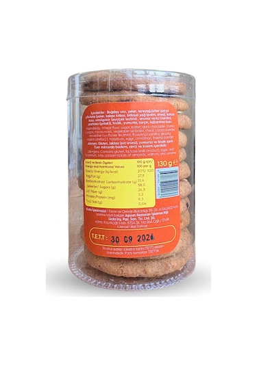 Cinnamon Cookies Tarçınlı 130g