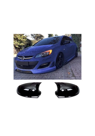 Opel Astra J Batman Yarasa Ayna Kapağı Parlak Siyah Abs 2009-2020