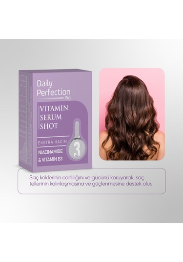 Daily Perfection Provitamin Shot No:3 Ekstra Hacim Serum 2 x 6 ML