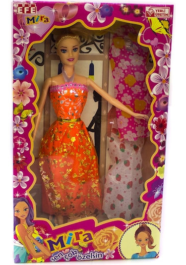 Oyuncak Bebek Mira Bebek Yedek Kıyafetleri 25 Cm