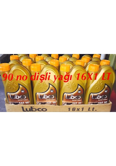 Lubco 90 Dişli Şanzıman Yağı 16 x 1 L