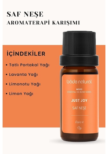 Bade Natural Saf Neşe Aromaterapi Karışımı 10 ML